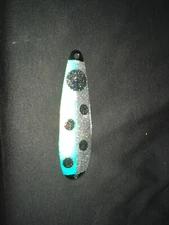 High Percentage Salmon Trolling Spoon With Hyper Vis Tape Not Paint 3 3/4”.