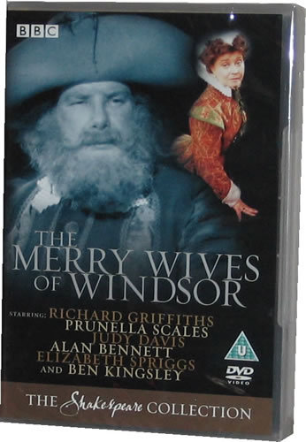 The Merry Wives Of Windsor - BBC Shakespeare DVD New