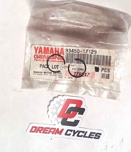 NOS Yamaha R6 Banshee FZ6 Inner Circlip 93450-17129 NEW OEM QTY 2 FAST SHIP - Picture 2 of 2