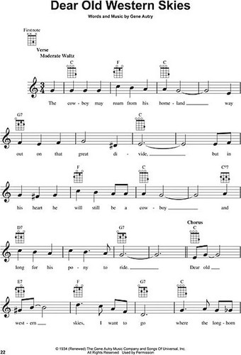 Cowboy Songs for Ukulele - Picture 5 of 5