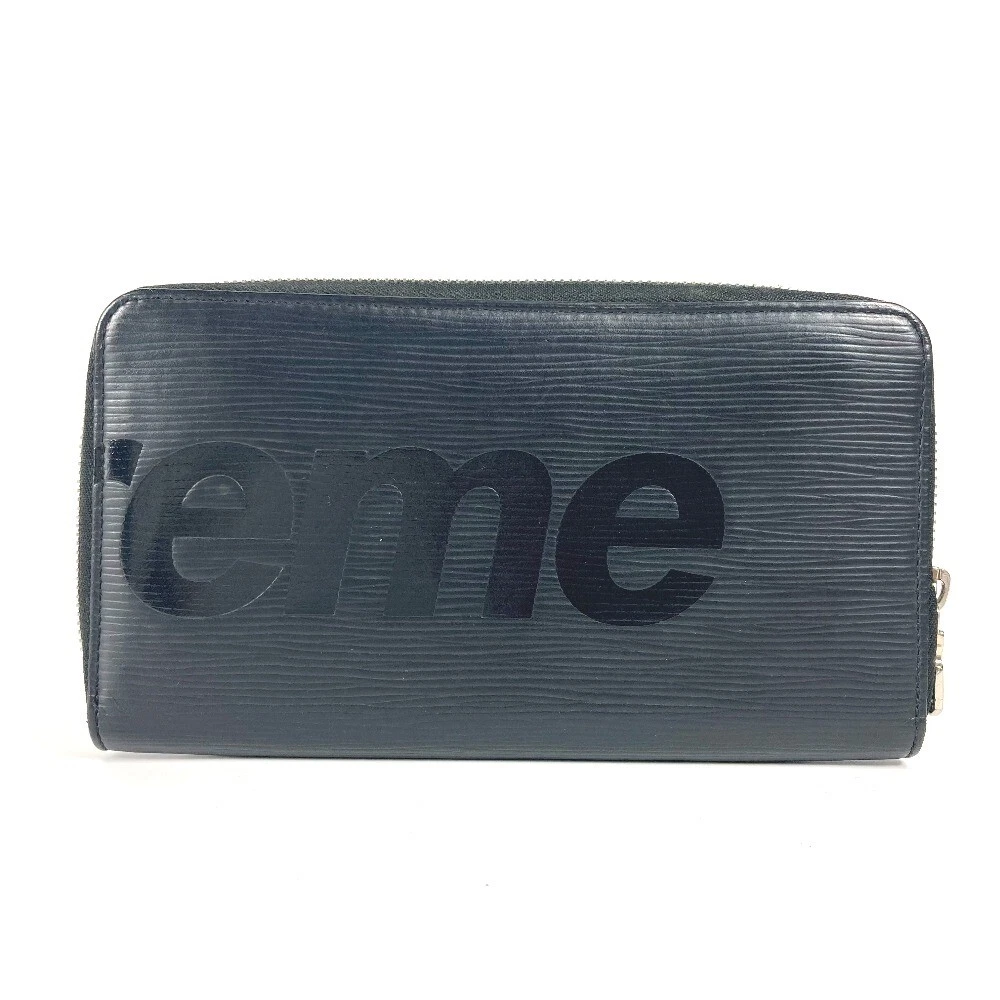 LOUIS VUITTON M67723 Supreme collab Zippy Organizer Z.ORG.SP EPI DWT NOIR Wallet