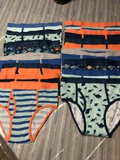 2-PACs-NEW Cat  Jack Boys XL Underwear Briefs 7 Pack Size 16 Cotton Ocean Shark