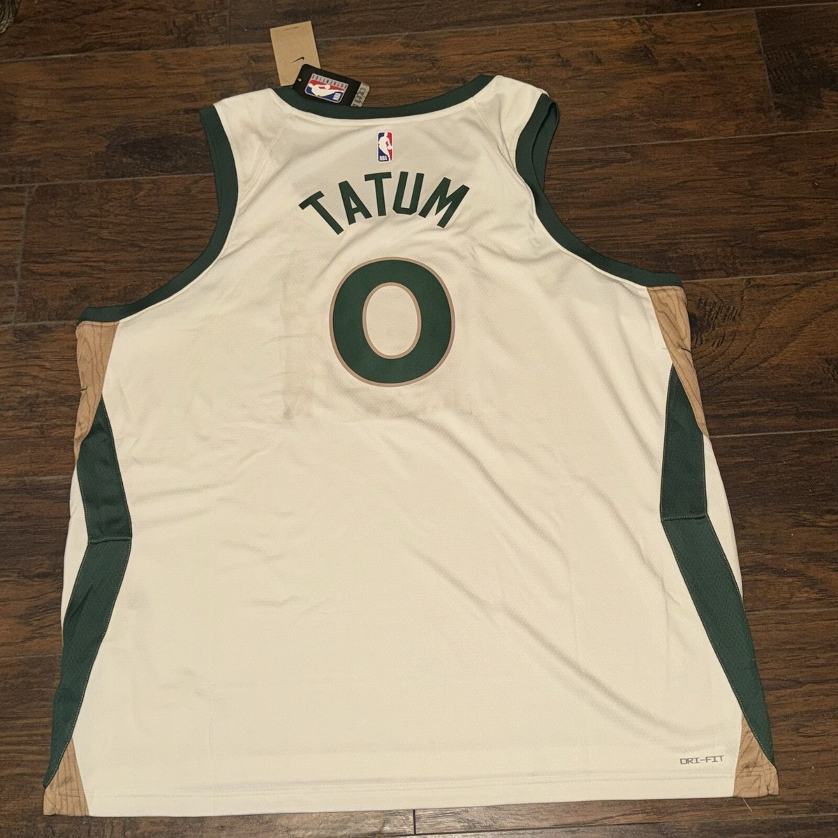 Jordan Celtics Tatum ジャージ Lサイズ Jason Tatum #0 Celtics Stitched Black Jumpman Statement
