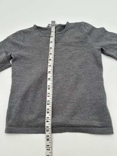 Ellen Tracy Youth Girl Sweater Small Gray Solid..#15429 - Picture 4 of 8