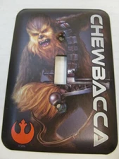 Open Road Brands Star Wars Chewbacca Metal Light Switch Plate Cover