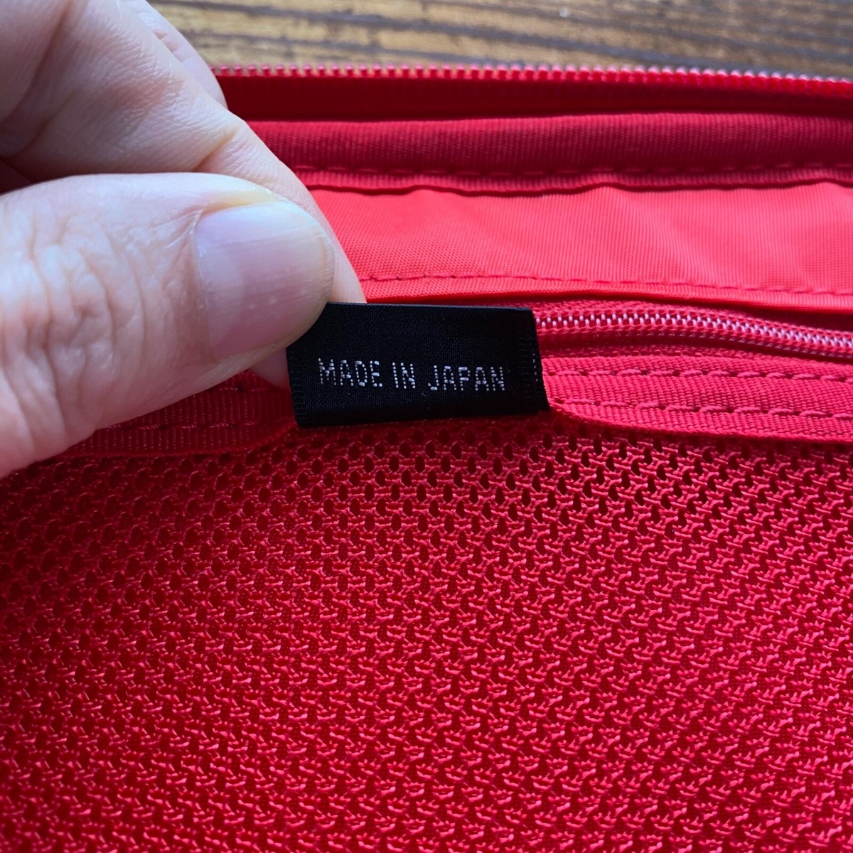 Supreme × PORTER 2012AW iPad Case Red Clutch Bag Pouch JAPAN MADE