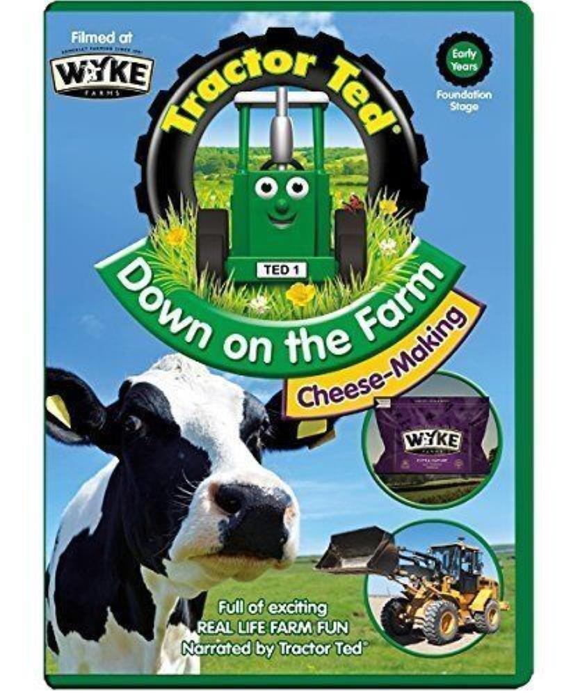 Tractor Ted Down on the Farm Cheese Making DVD Children's & Family
