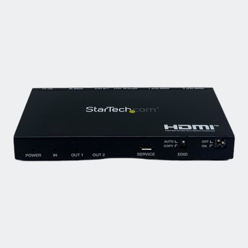 StarTech ST122HD20S 2-Port HDMI 2.0 Splitter 4K 60Hz HDR Dual Display - Picture 4 of 20