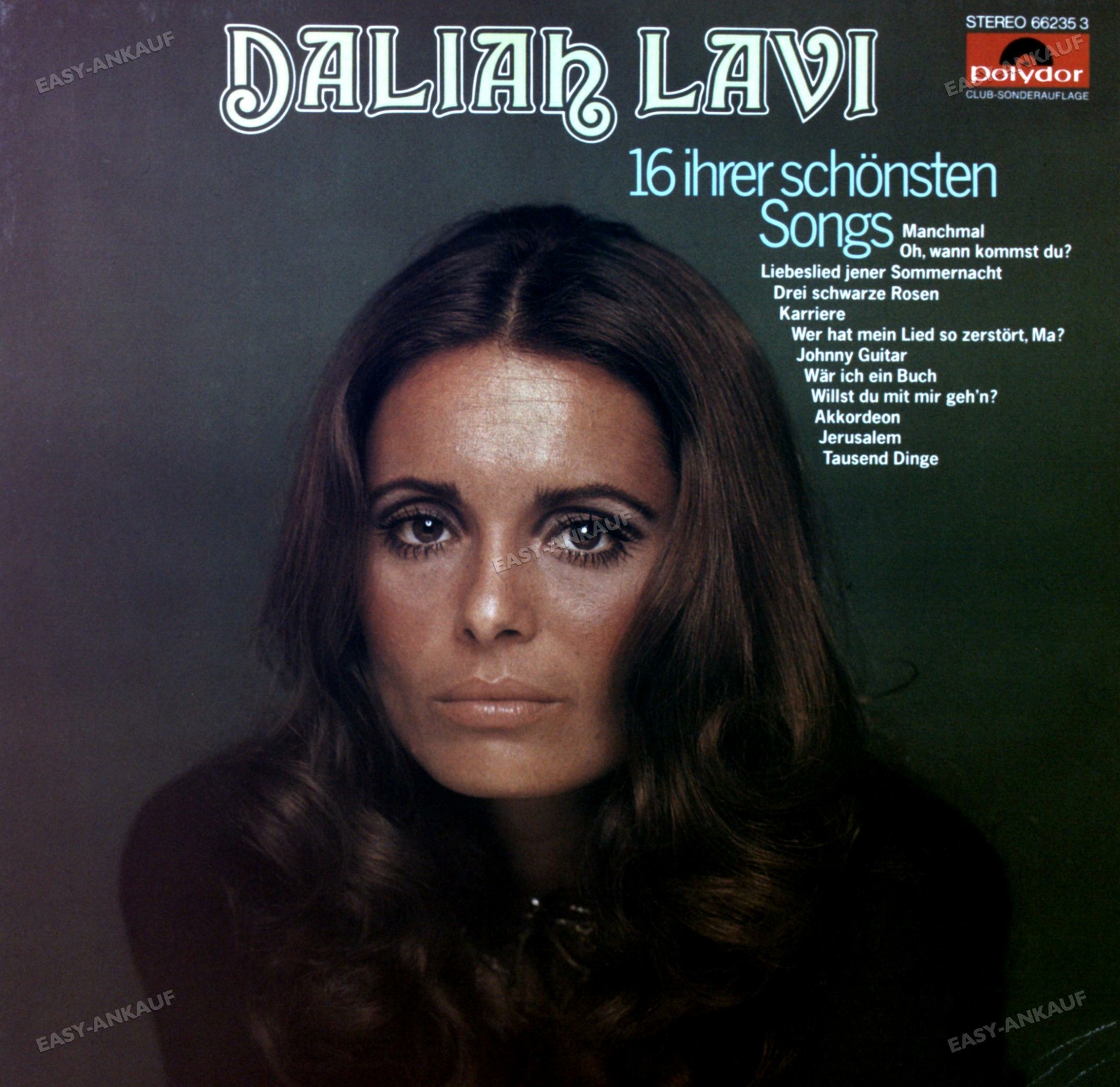 Daliah Lavi - 16 Ihrer Schönsten Songs LP 1977 (VG/VG) .