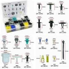 730pcs Car Trim Moulding Retainer Clip Fasteners Assortment Kit For Toyota Lexus