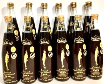 MegaChef Premium Fish Sauce Gluten-Free 23.6 oz ( Pack of 12 )~08/26/2027