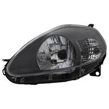 Halogen Scheinwerfer links Klarglas / anthrazit für Fiat Punto Van Grande