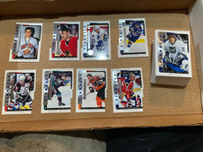 1996 Pinnacle Be A Player Hockey 1-110 card complete set NMMT+INSERT SET 8/10