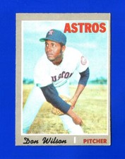 1970 OPC O-Pee-Chee BASEBALL #515 DON WILSON HOUSTON ASTROS (SB1)