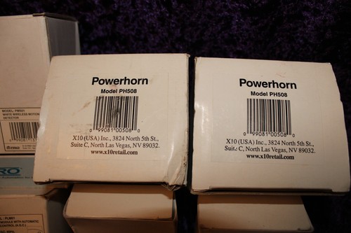 X-10 Powerhorn, Sensor, Lamp Module, Motion Detector, Power Supply - Picture 5 of 6