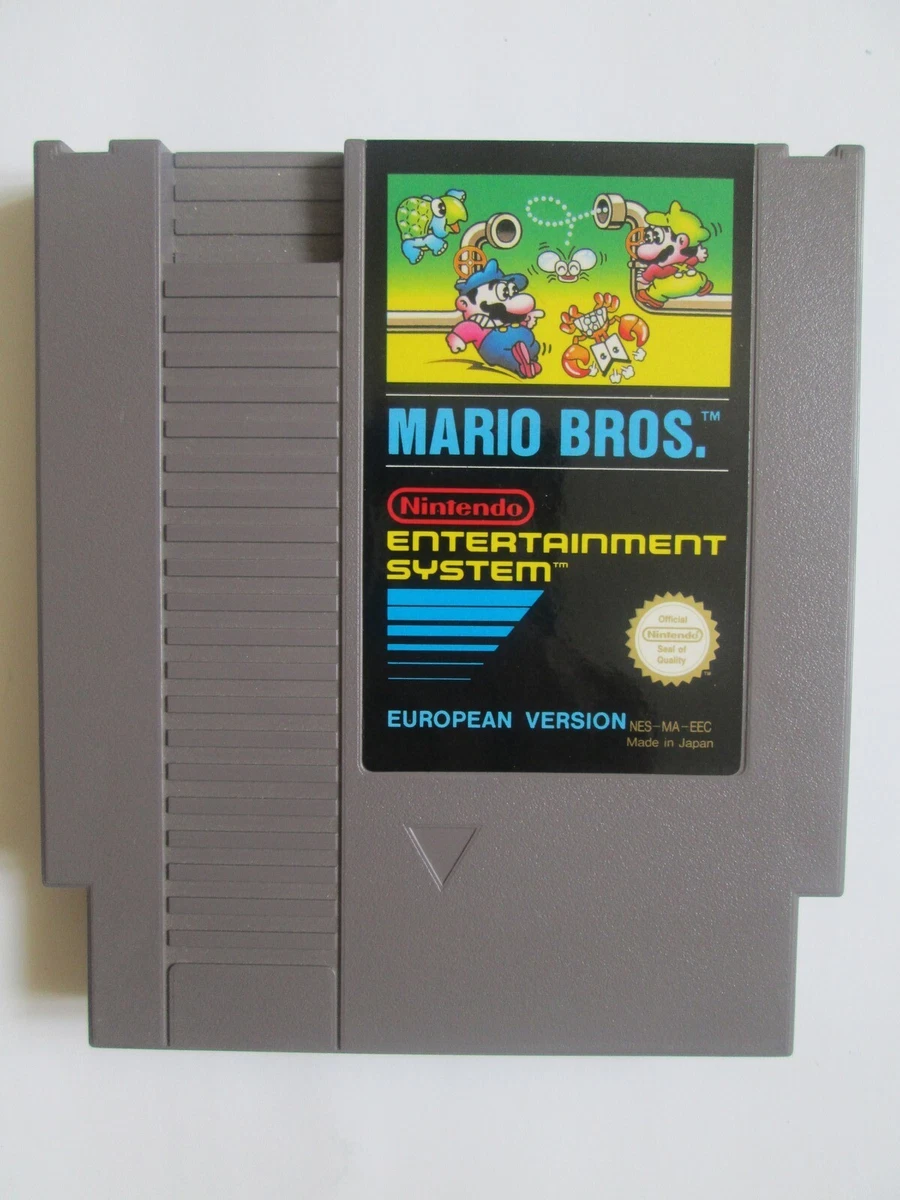 Nintendo Entertainment System game Mario Bros. European