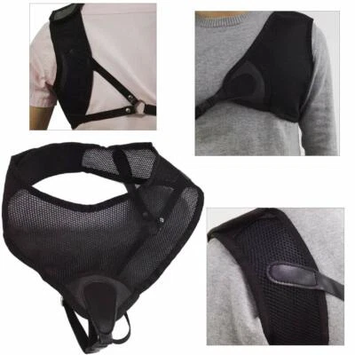 AMEYXGS Bogenschießen Nylon Brustschutz Schützen Links Rechts Hand Schutzbekleidung