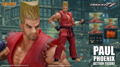 Storm Toys Tekken 7 Paul Phoenix 6'' inches Action Figure In