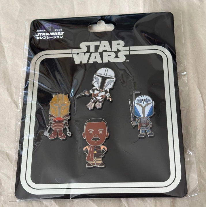 STAR WARS CELEBRATION 2025 ピンバ ッジ 3個セット First Star