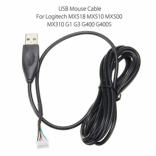 Ersatz-USB-Mauskabel für Logitech MX518 MX510 MX500 MX310 G1 G3 G400 - Bild 2 von 7