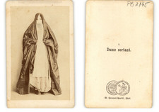 Egypte, Hammerschmidt Vintage albumen print CDV.  Tirage albuminé  6,5x9,5 
