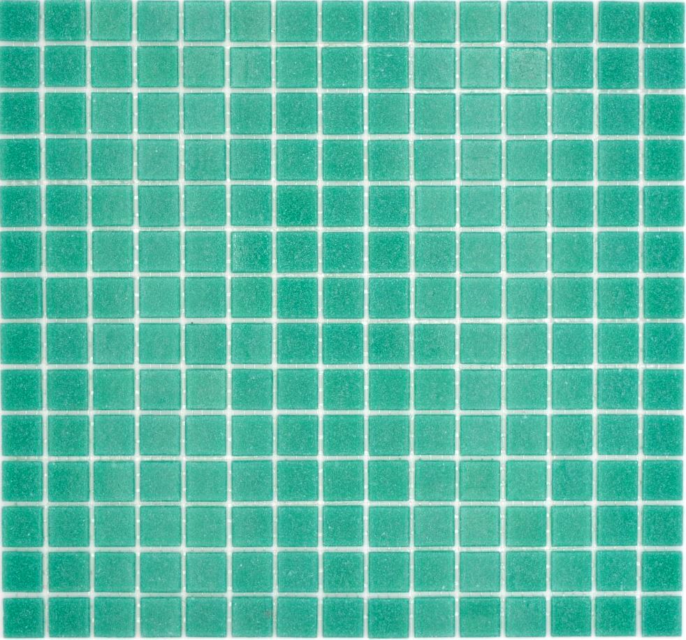 Mosaico de Cristal Azulejos Piscina Turquesa Papierverklebt 200-A63 10 Mates