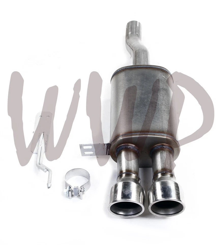 Silenciador de escape 2.5" AxleBack 14-24 Mini Cooper S & John Cooper Works 2.0L Turbo Foto 3 de 3