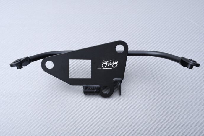 Support de carénage racing Triumph Daytona 675 pour moto de piste 2006-2008 en alu noir