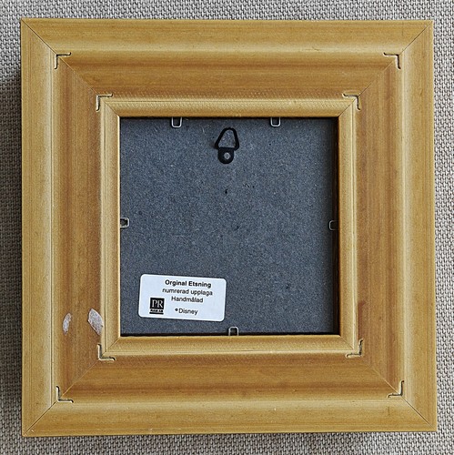 ©Disney Pluto - Sowa & Reiser - 103/500 - Hand Painted Etching Art Framed - Picture 3 of 3
