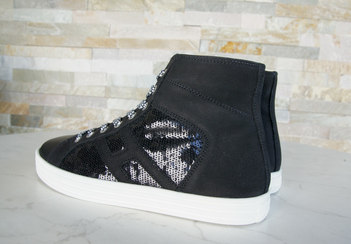 Rebel Alte Hogan Alte Nere Hogan Rebel Nere Uomo Sneakers Hogan