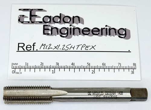 M12 x 1.25mm Metric Fine Tap or Tap Set, HSS. By top brands. - Picture 13 of 17