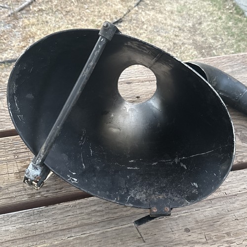 Edison Diamond Disc Antique 78 Record Player C-150 Parts Horn Only - Picture 7 of 9