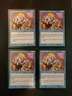 4X MERCADIAN MASQUES WATERFRONT BOUNCER NM MAGIC THE GATHERING MTG Tcg Playset