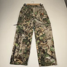 Game Winner Realtree Green Convertible Camo Hunting Pants Youth Large Turkey