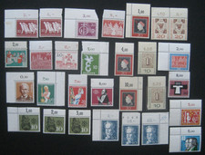 BRD postfrisches Lot aus den 50er Jahren mit Bogenwertzahl