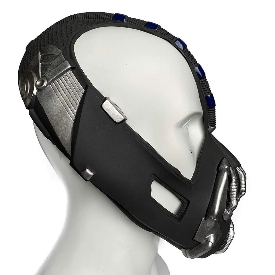 Disfraz de Cosplay Bane The Dark Knight Rises PVC Accesorios Negro Foto 4 de 4