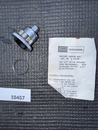 Sears Craftsman USA Ratchet Repair Kit 44795 For 43795 1/4” Drive Read!! Tri Wng