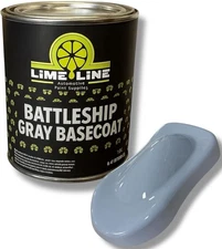 LiME LiNE Battleship Gray Candy Pearl Basecoat - Full Coverage Candy - 1 Pint
