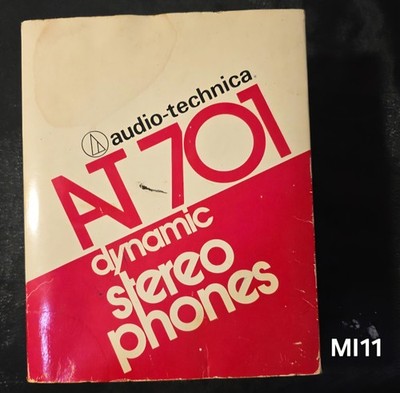 Vintage AT701 Audio-Technica Corp. Tokyo Japan Stereo Headphones