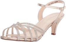 Touch Ups Women's Amara Party Sandals, 12,Champagne
