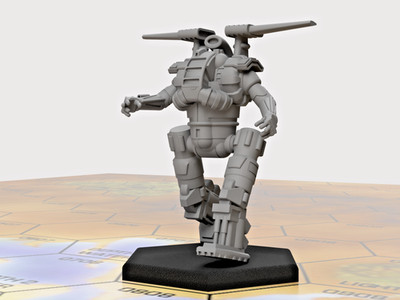 Battletech Miniatures - Ostscout IIC - DIW Exclusive - 3D Printed on demand