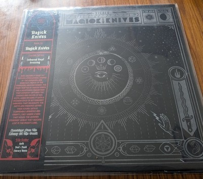 MAGICK KNIVES-MAGICK KNIVES 100 ONLY PURPLE VINYL ROUGH TRADE EXCLUSIVE NEW