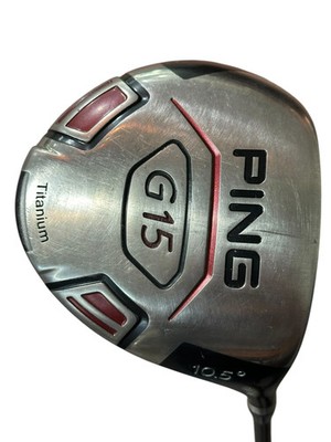 Ping G15 10.5° Driver Serrano 60g Stiff Flex Shaft Iomic Grip