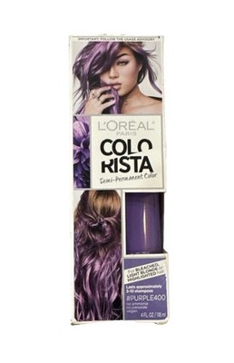 L'oreal Paris Colorista Semi-permanent Hair Color Dye Purple 400 Hc4