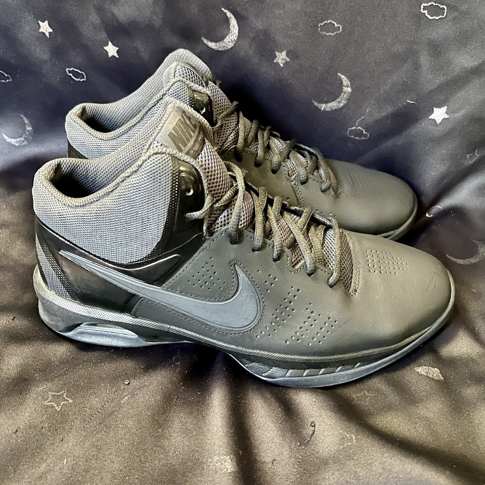Nike Men's Air Visi Pro VI NBK Basketball Shoes 749168-003 Black Sz 11.5