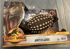 Jurassic World Dominion Roar Strikers Ankylosaurus Dinosaur Action Figure New
