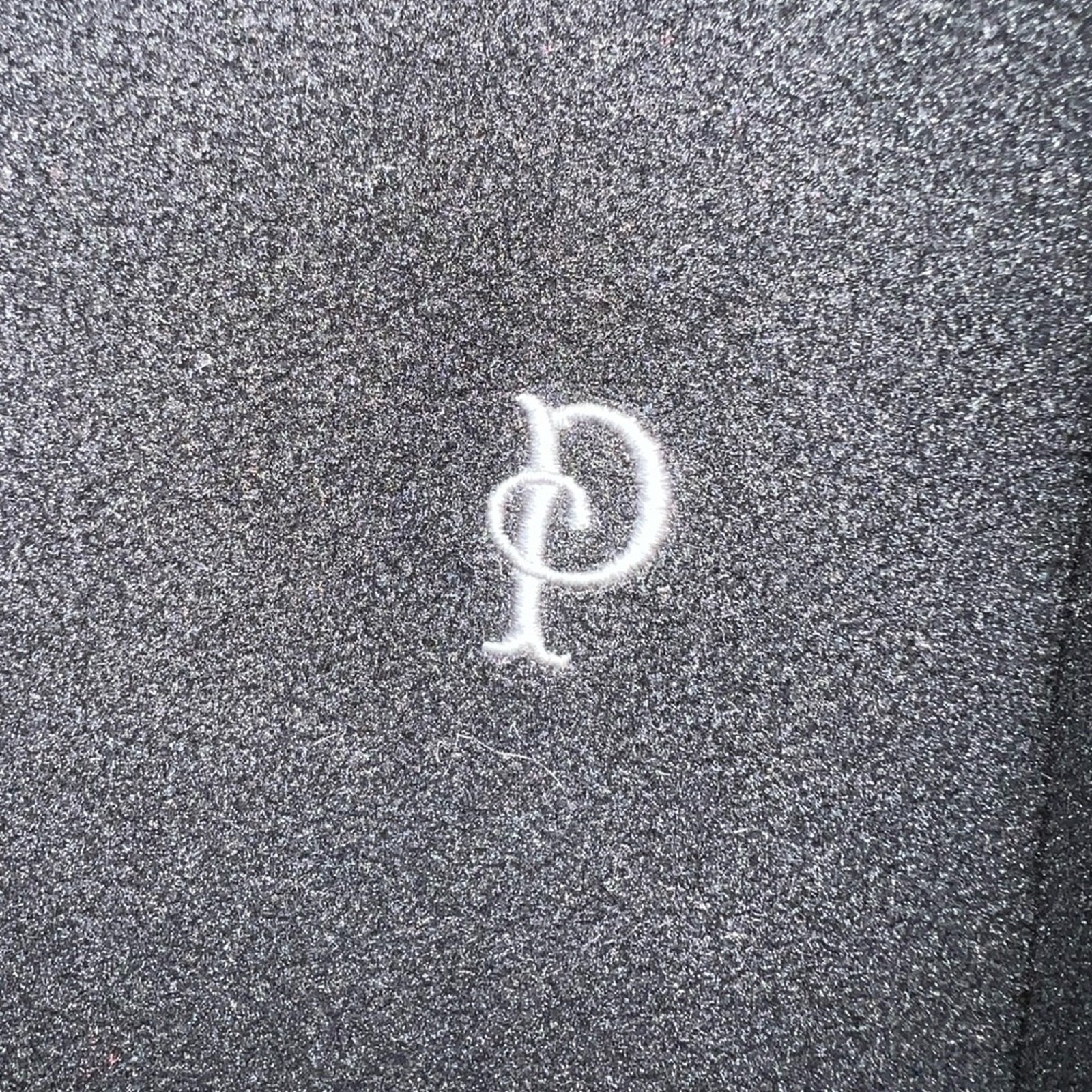 Pendleton Black Hooded Henley Pullover Sweatshirt… - image 3