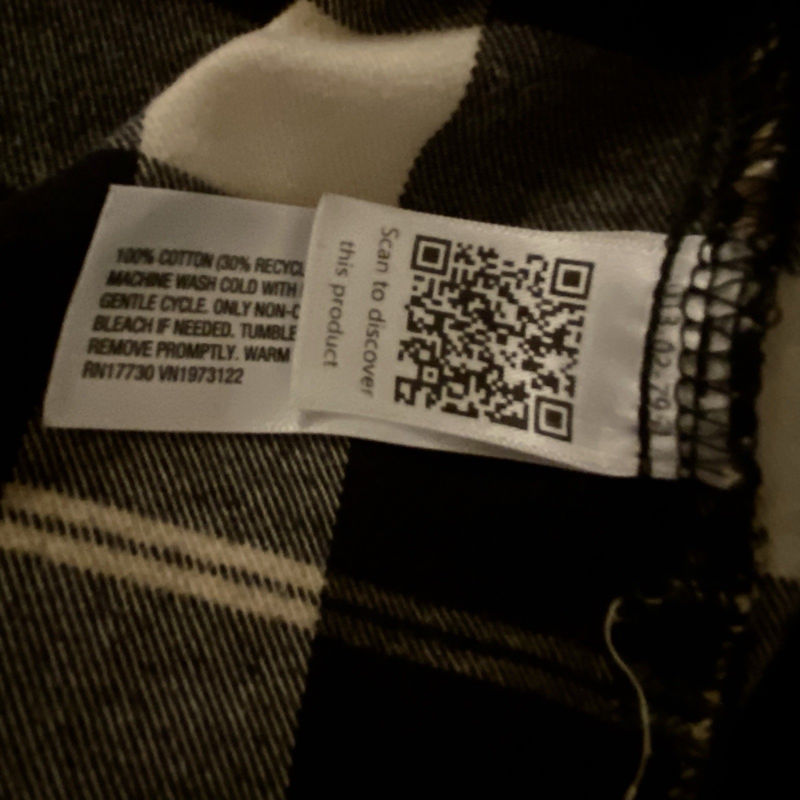 Universal Thread Oversized Black / White Buffalo … - image 8