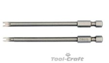 YATO YT0498, security screwdriver bits spanner type 100mm long set 2pcs