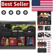Durable Adjustable Hanging Organizer for SUVs - Maximize Trunk Space Effectively